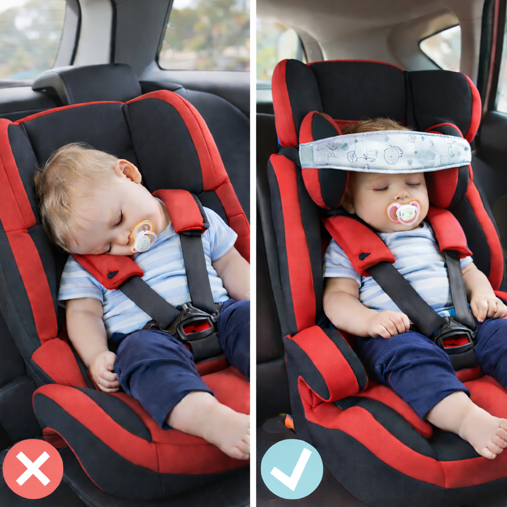 Soporte cervical infantil para coche
