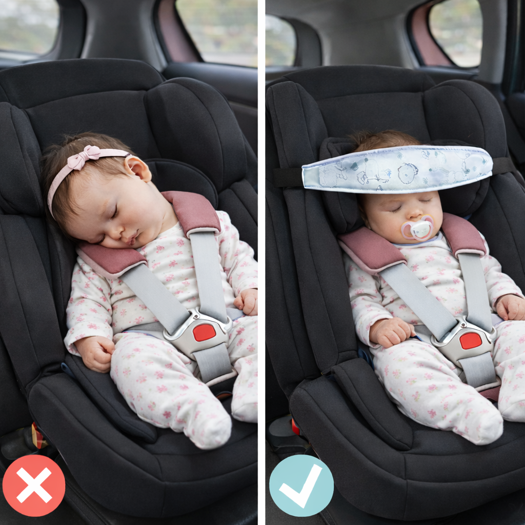 Soporte cervical infantil para coche